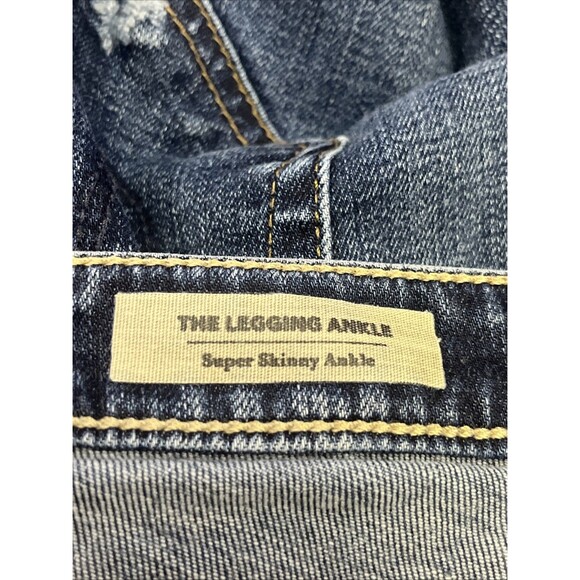 AG Adriano Goldschmied Jeans The Legging Ankle Distressed - Picture 5 of 7